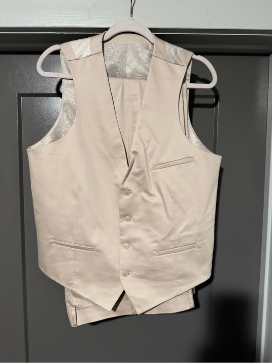 Bar III Other - Bar III Men's Light Cream Dress Vest - Formal Waistcoat
Vest M/ Pants 33/32